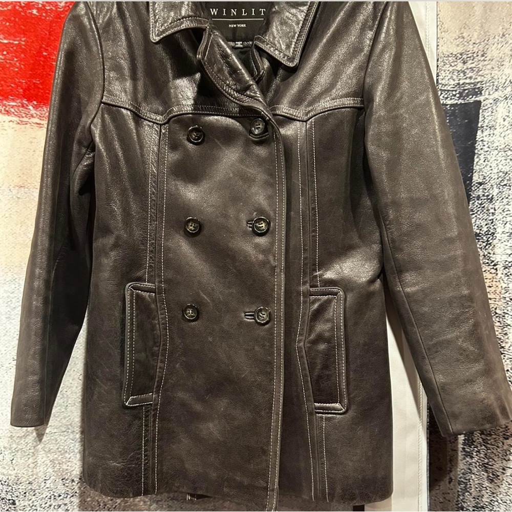 Women’s Winlit New York Leather Jacket